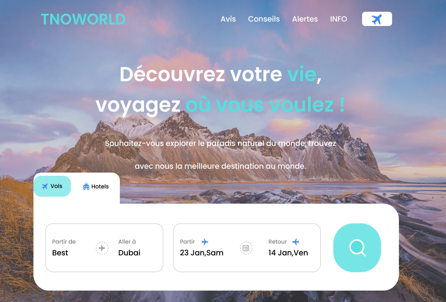 Conception d'une site complet - Développement Web